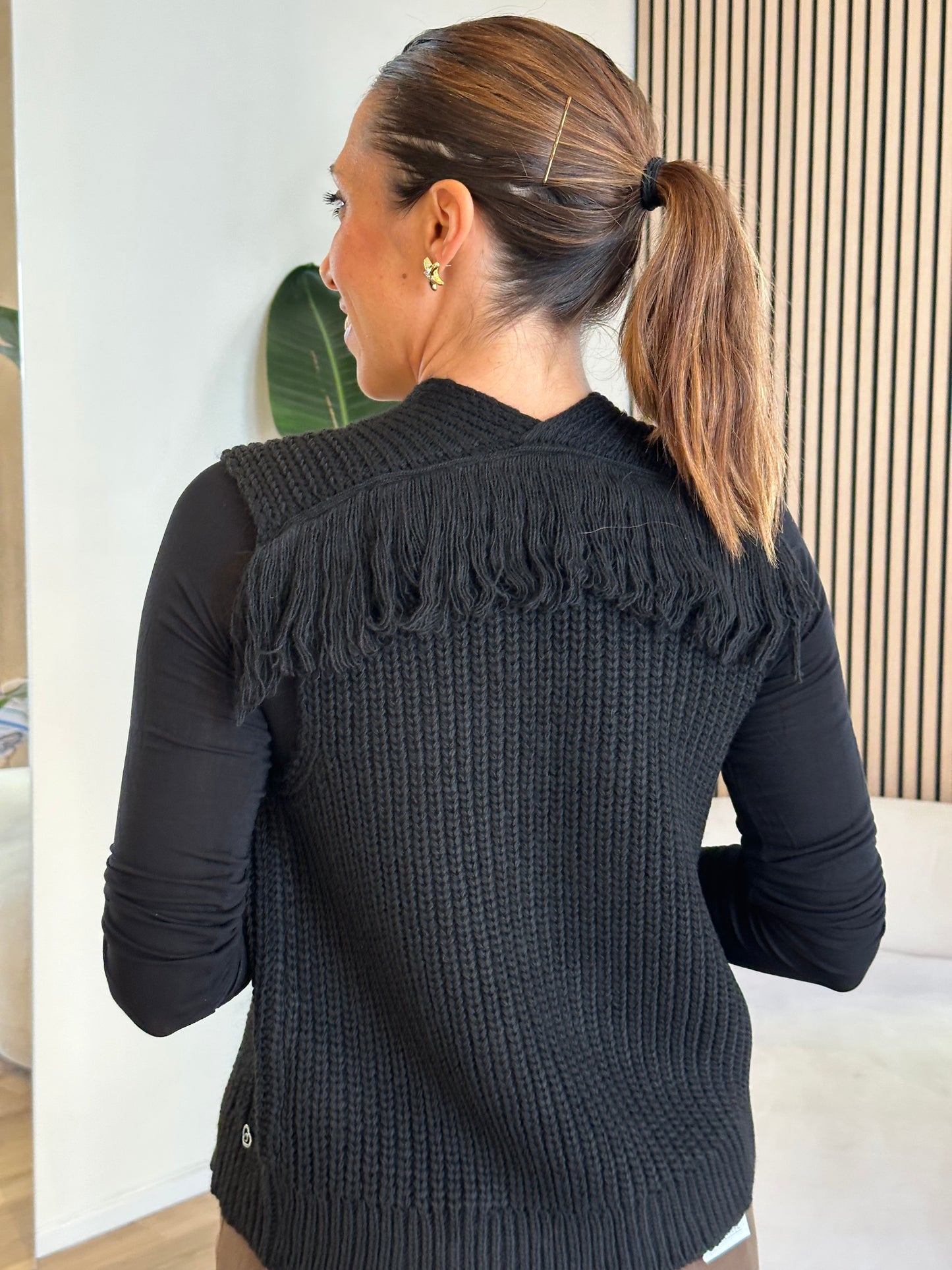 Gilet lavorato a maglia