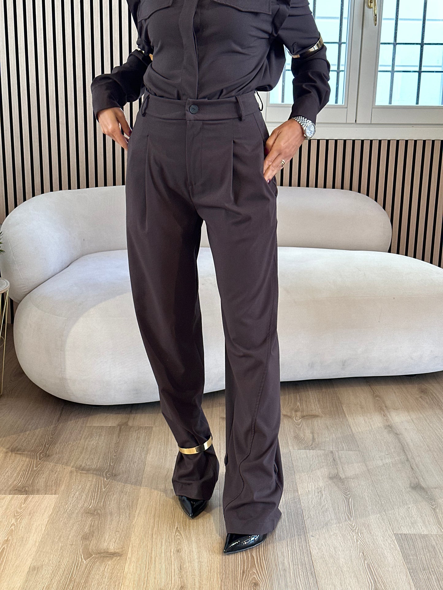 Pantalone braccialetto caviglia