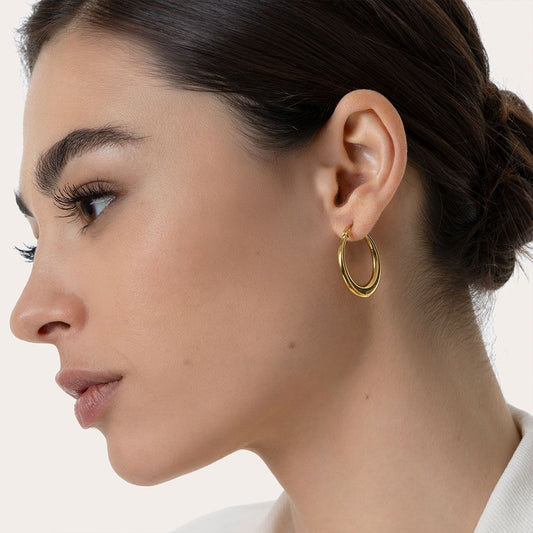 Orecchini goccia silky