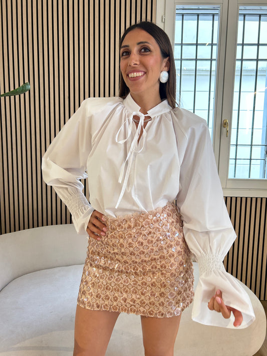 Camicia over spalline