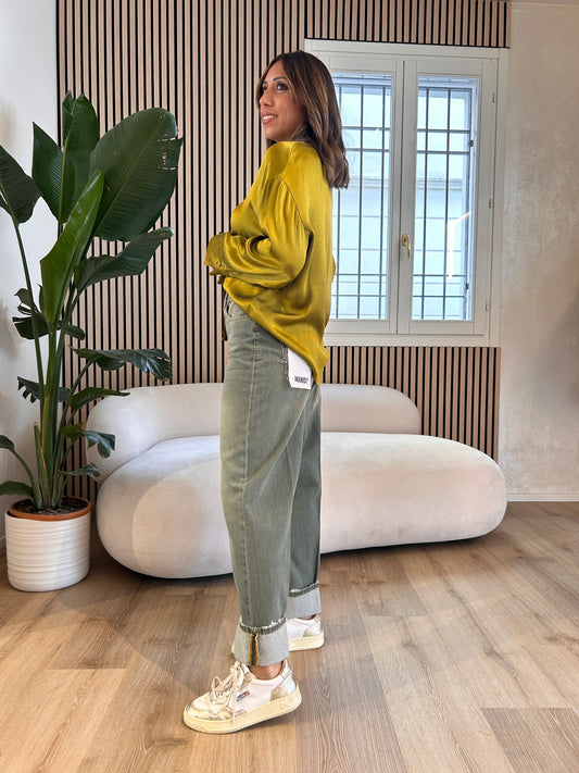 Jeans Mandy militare