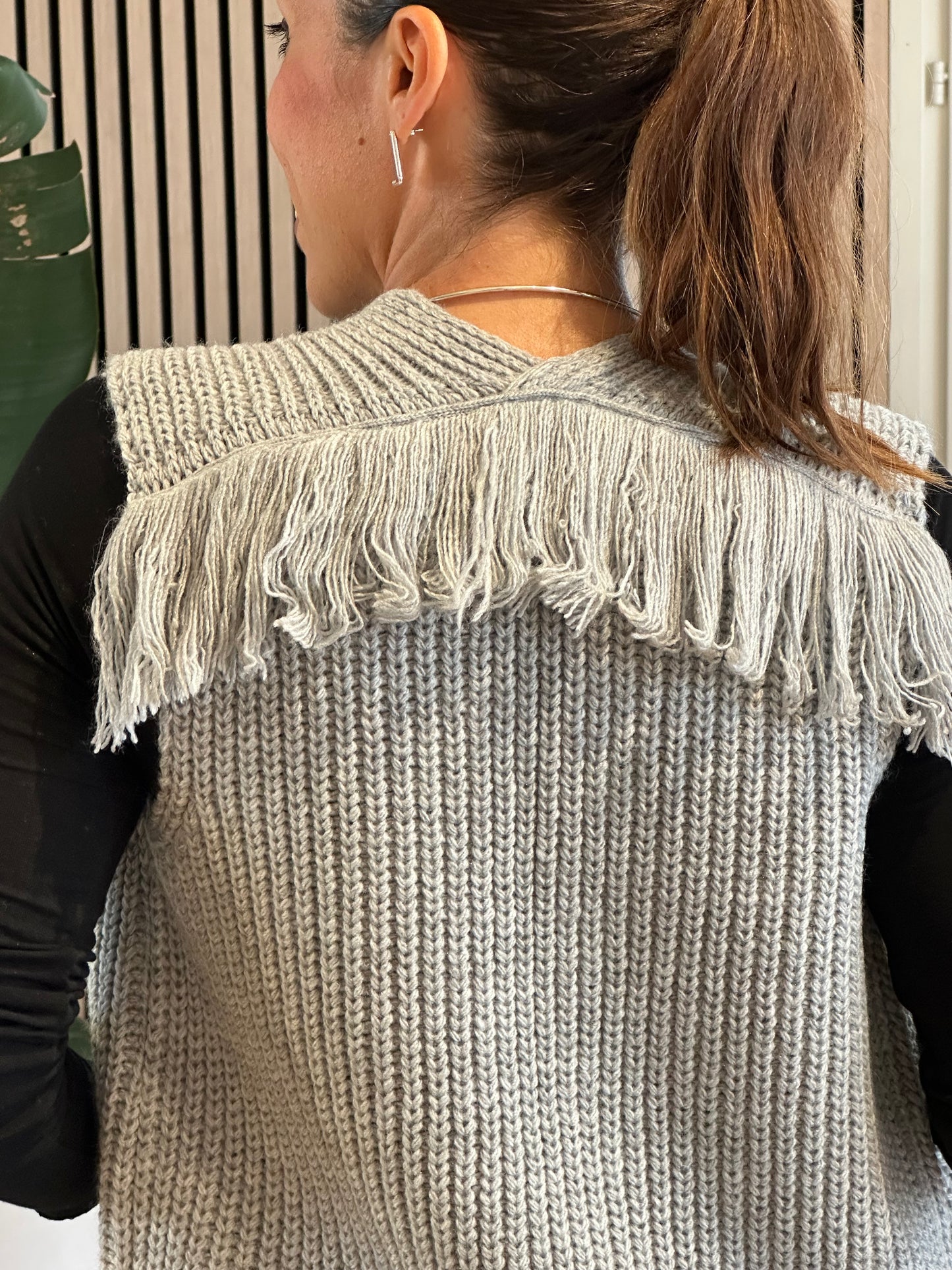 Gilet lavorato a maglia