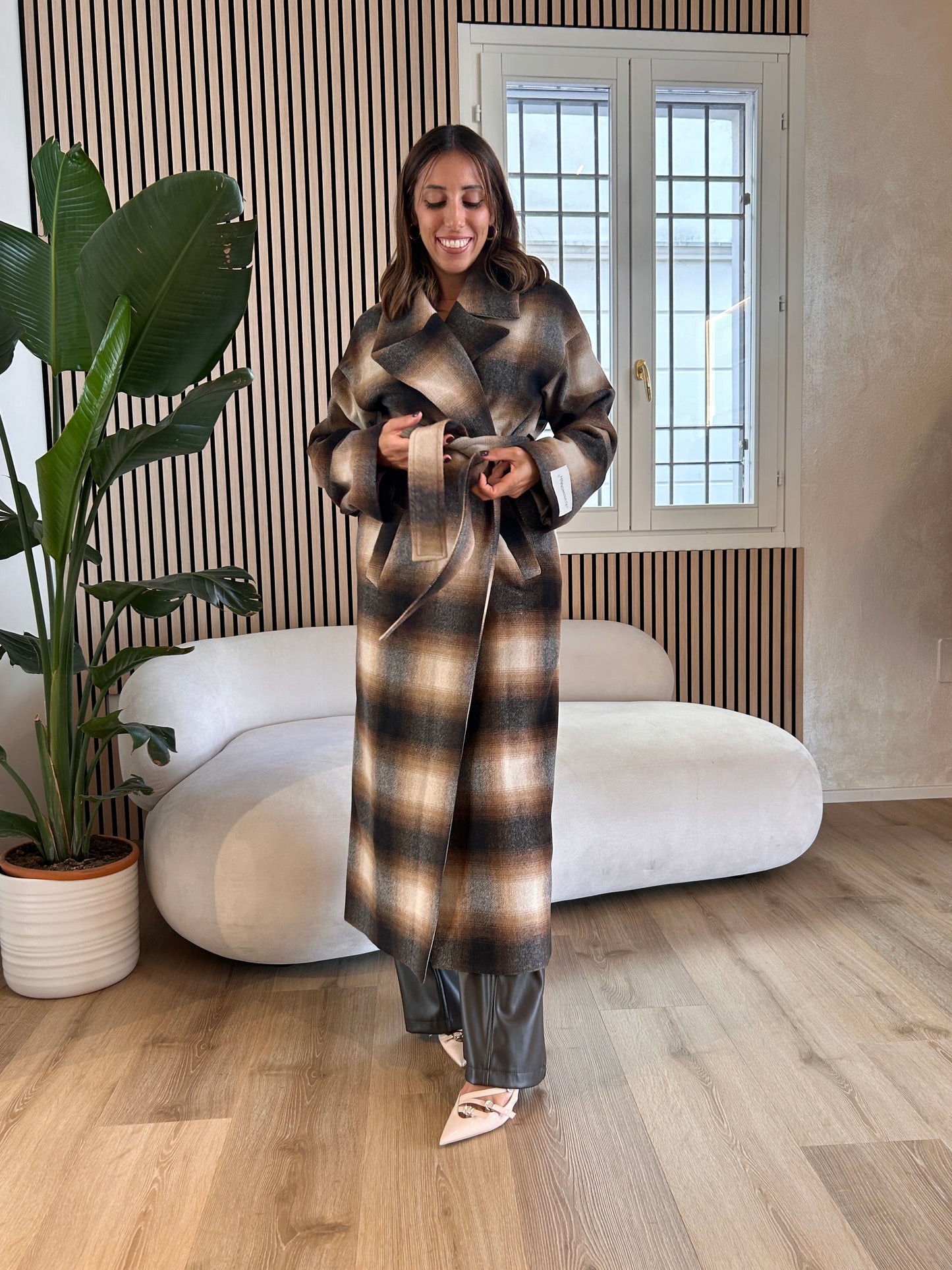 Cappotto over check