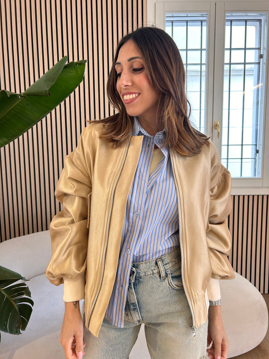 Bomber light gold