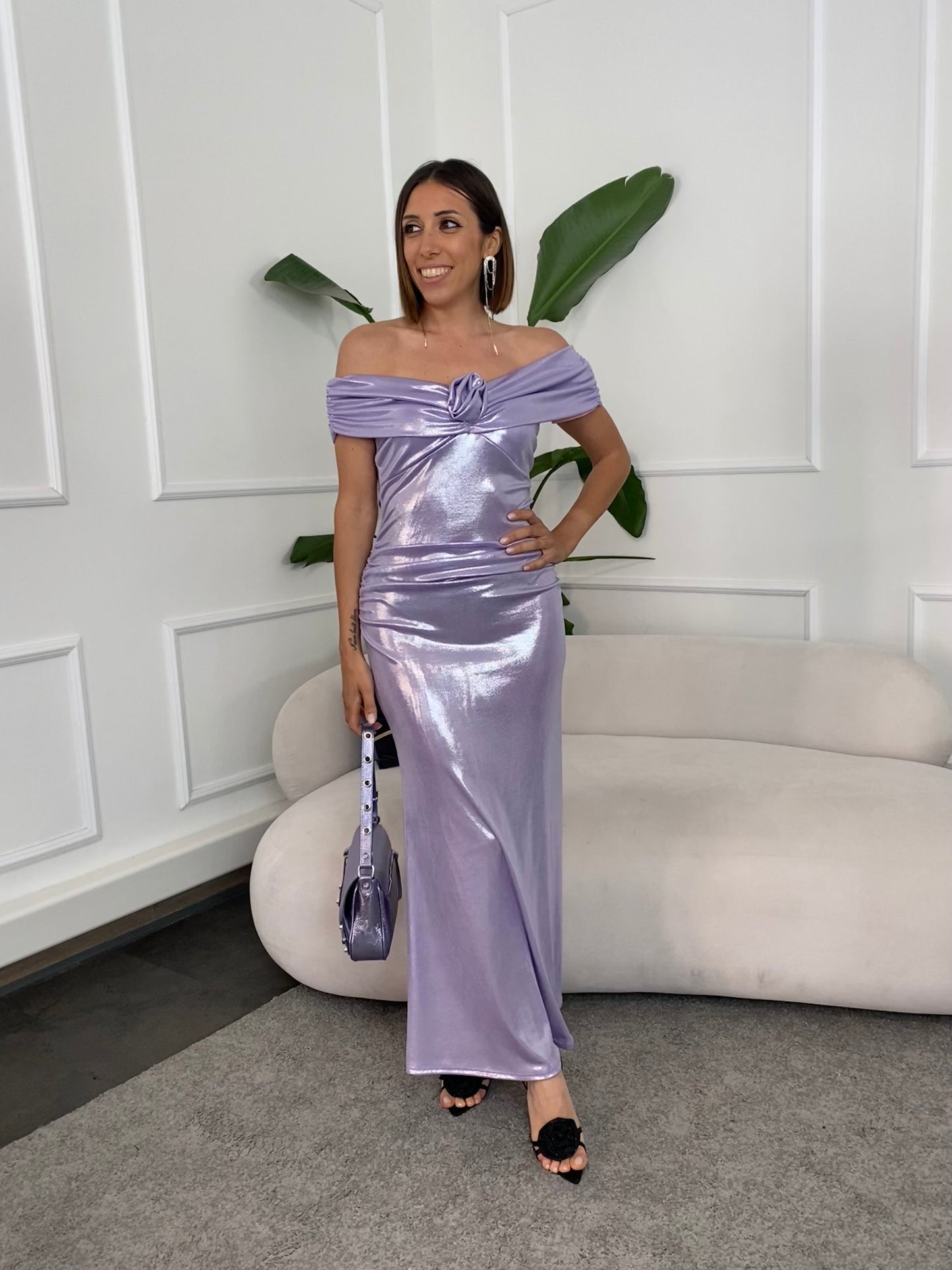 Abito lungo a sirena