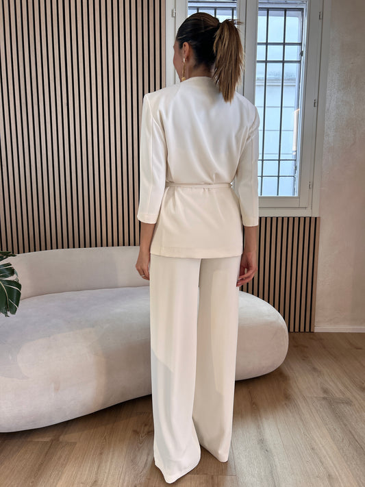 Pantalone ampio burro