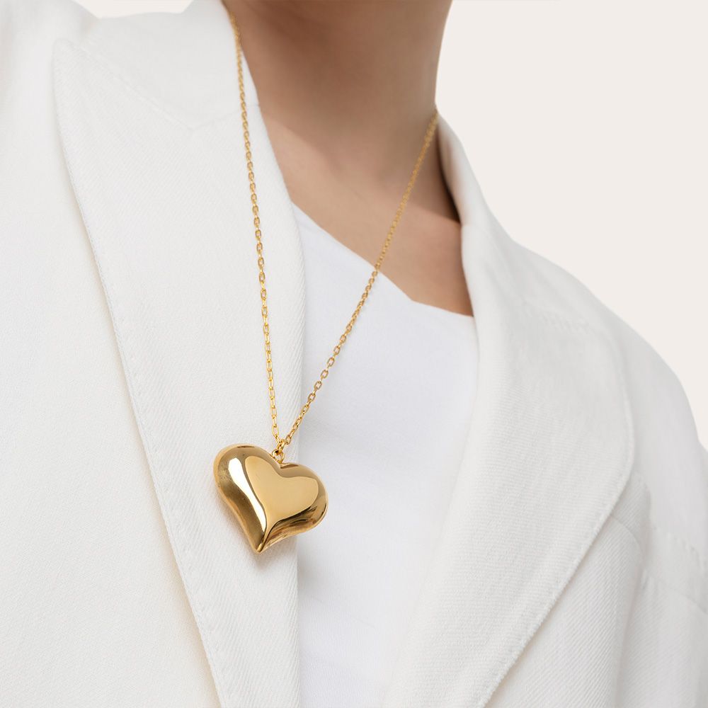 Collana cuore maxi