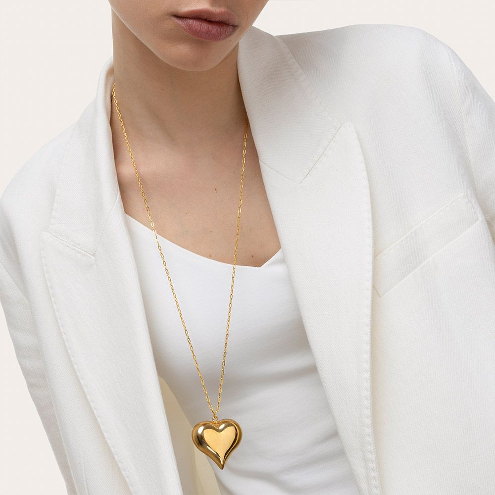 Collana cuore maxi