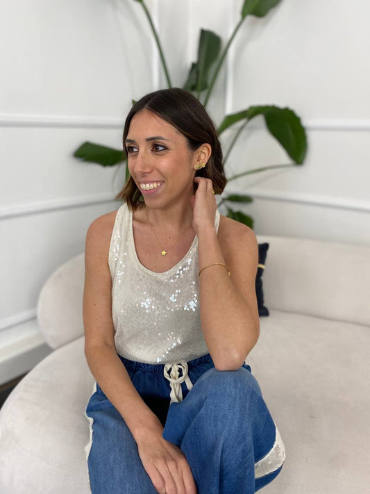 Catenina corta stella piena