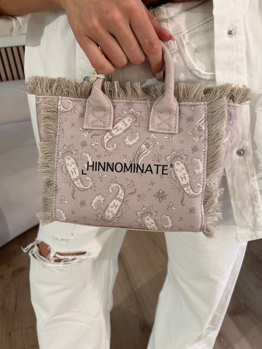 Borsa in Canvas piccola beige