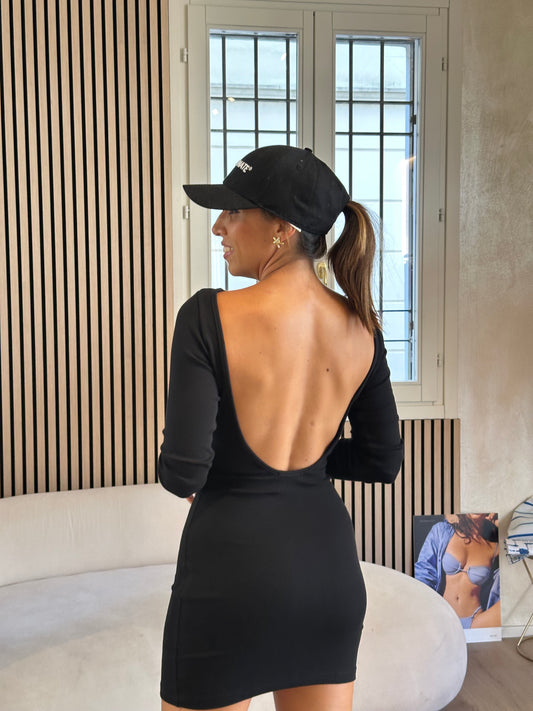 Abito mini schiena scoperta