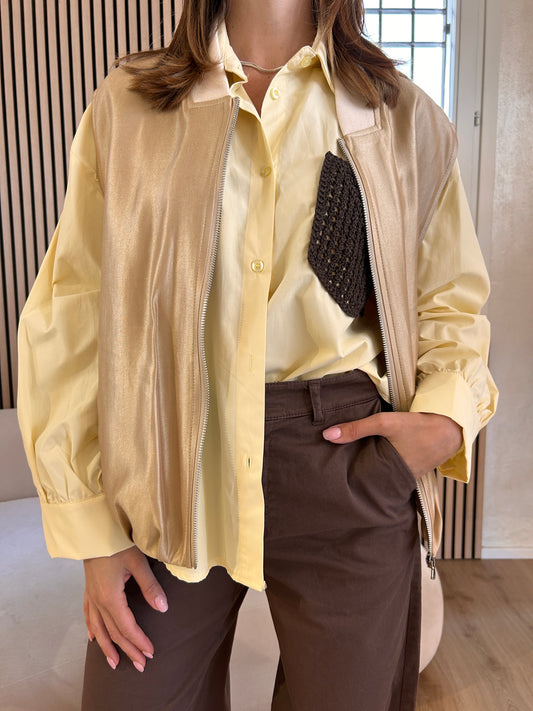Gilet light gold