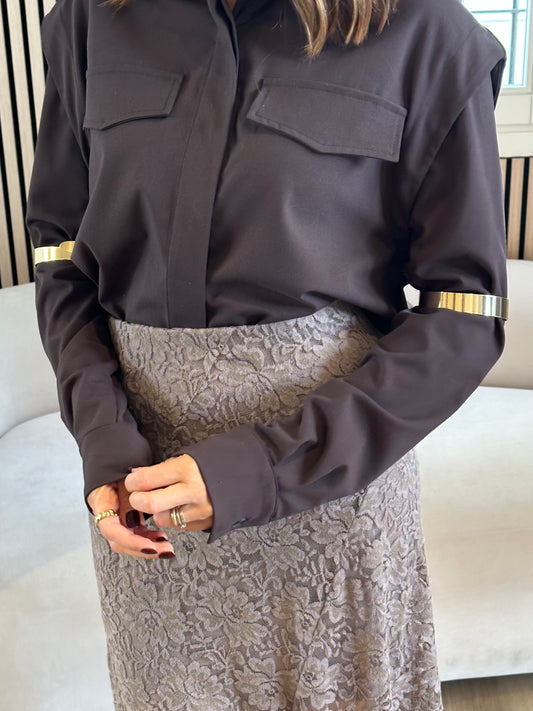 Camicia bracciali moro