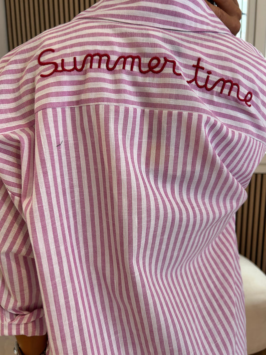 Camicia rigata Summer