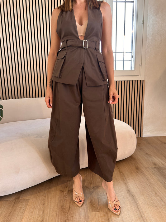 Pantalone balloon moro