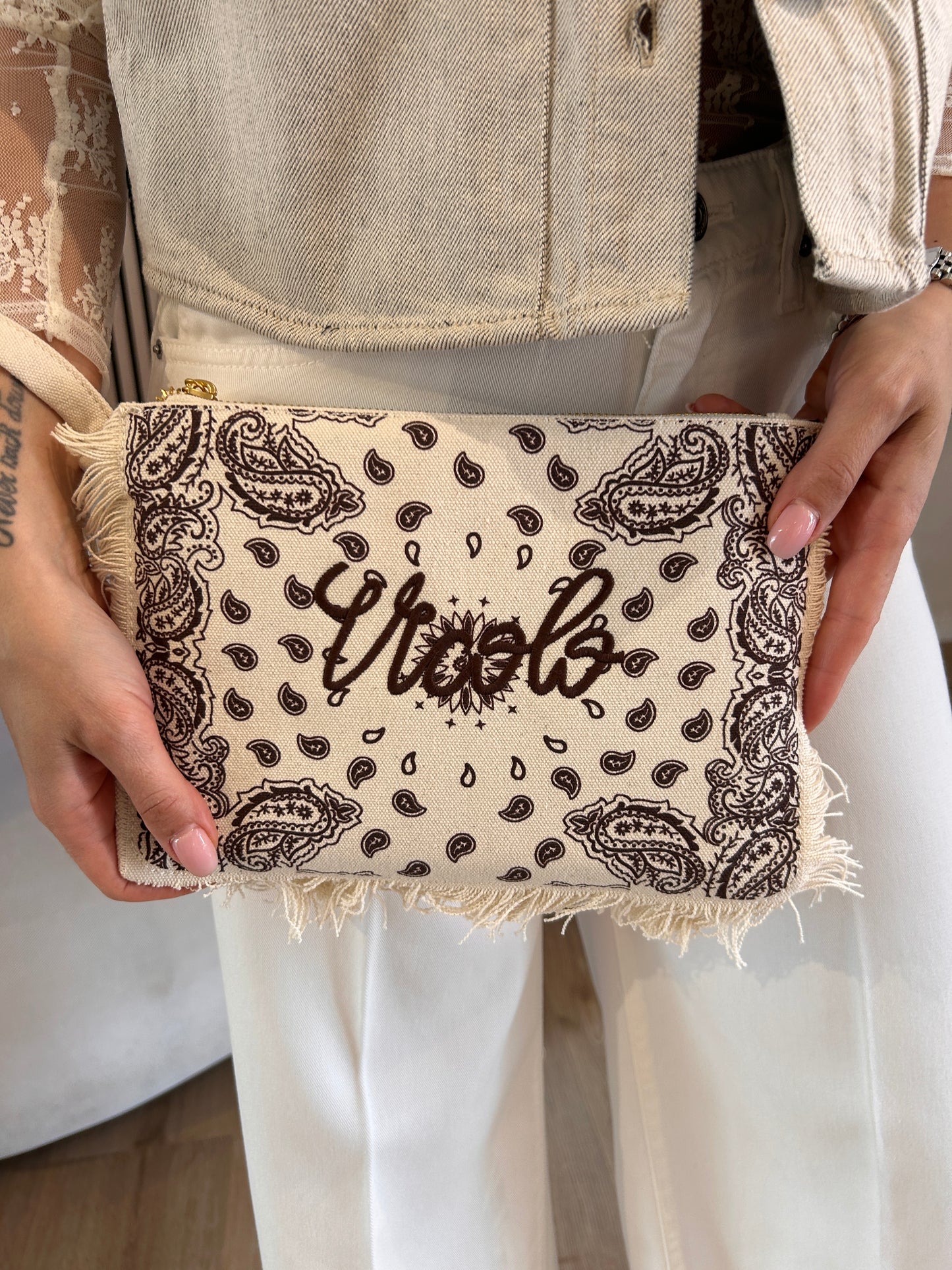 Pochette bandana moro/burro