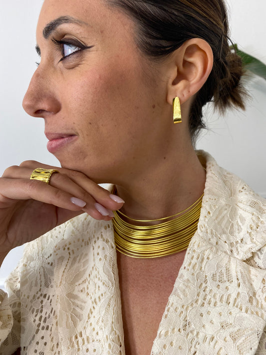 Orecchini mini cappio