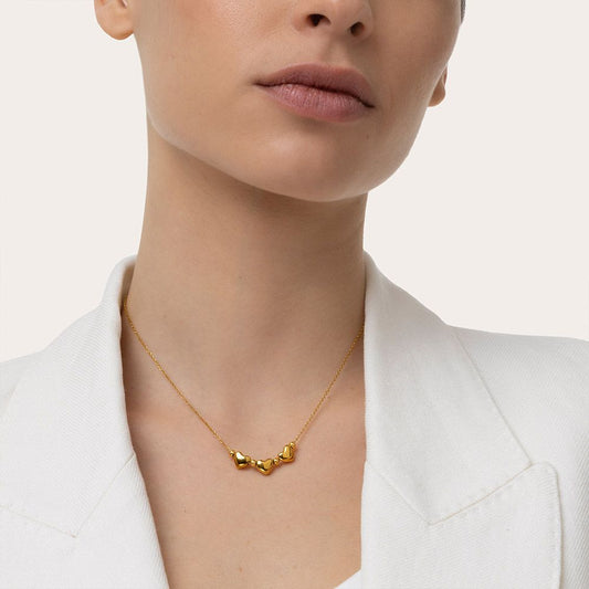 Collana tre cuori