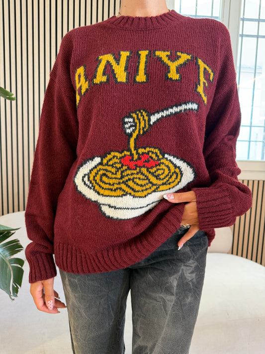 Pull spaghetti