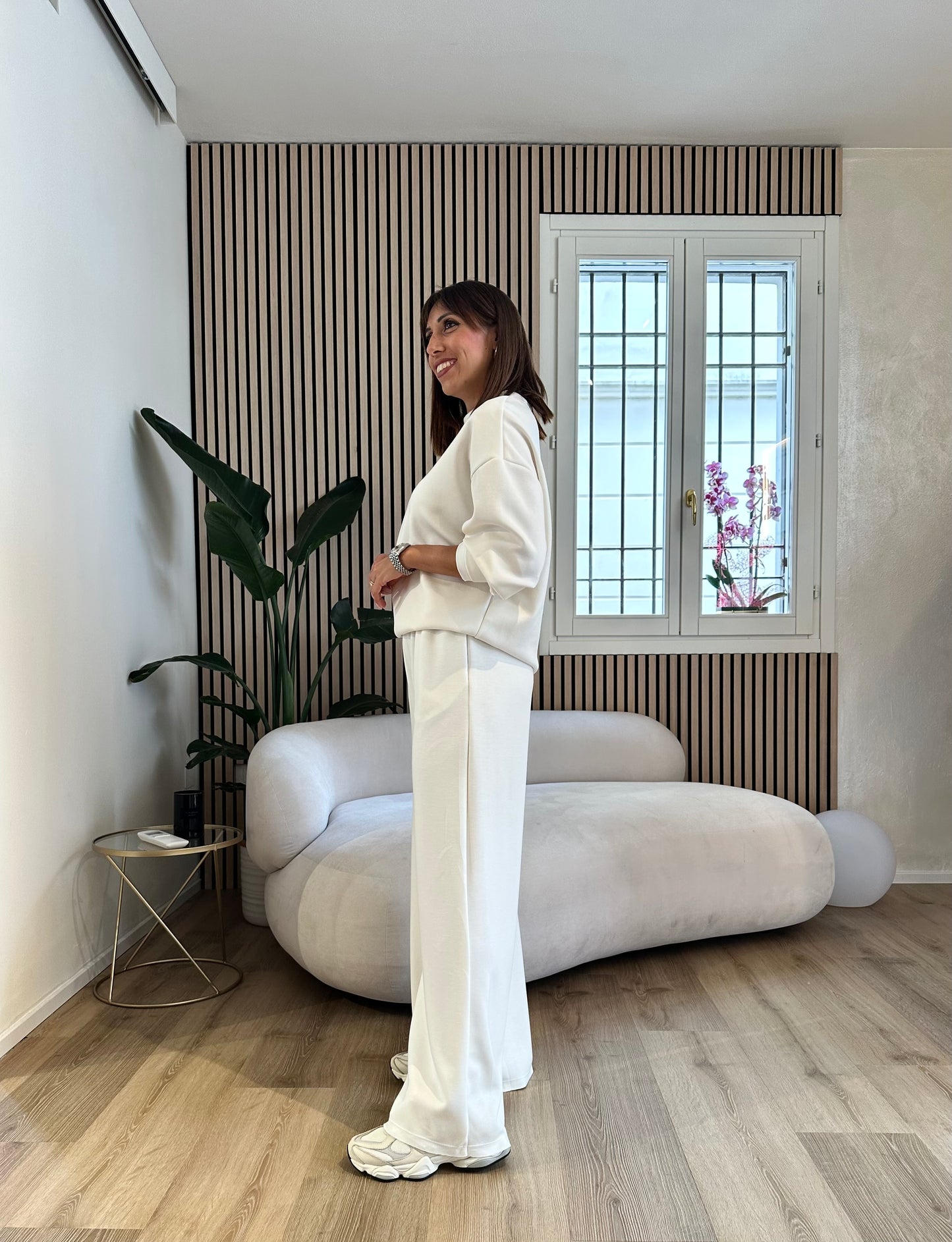 Pantalone morbido corsaro