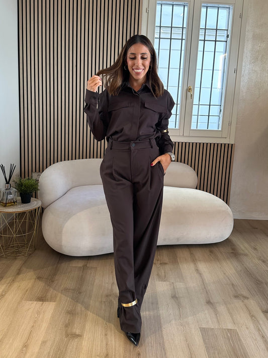 Pantalone braccialetto caviglia