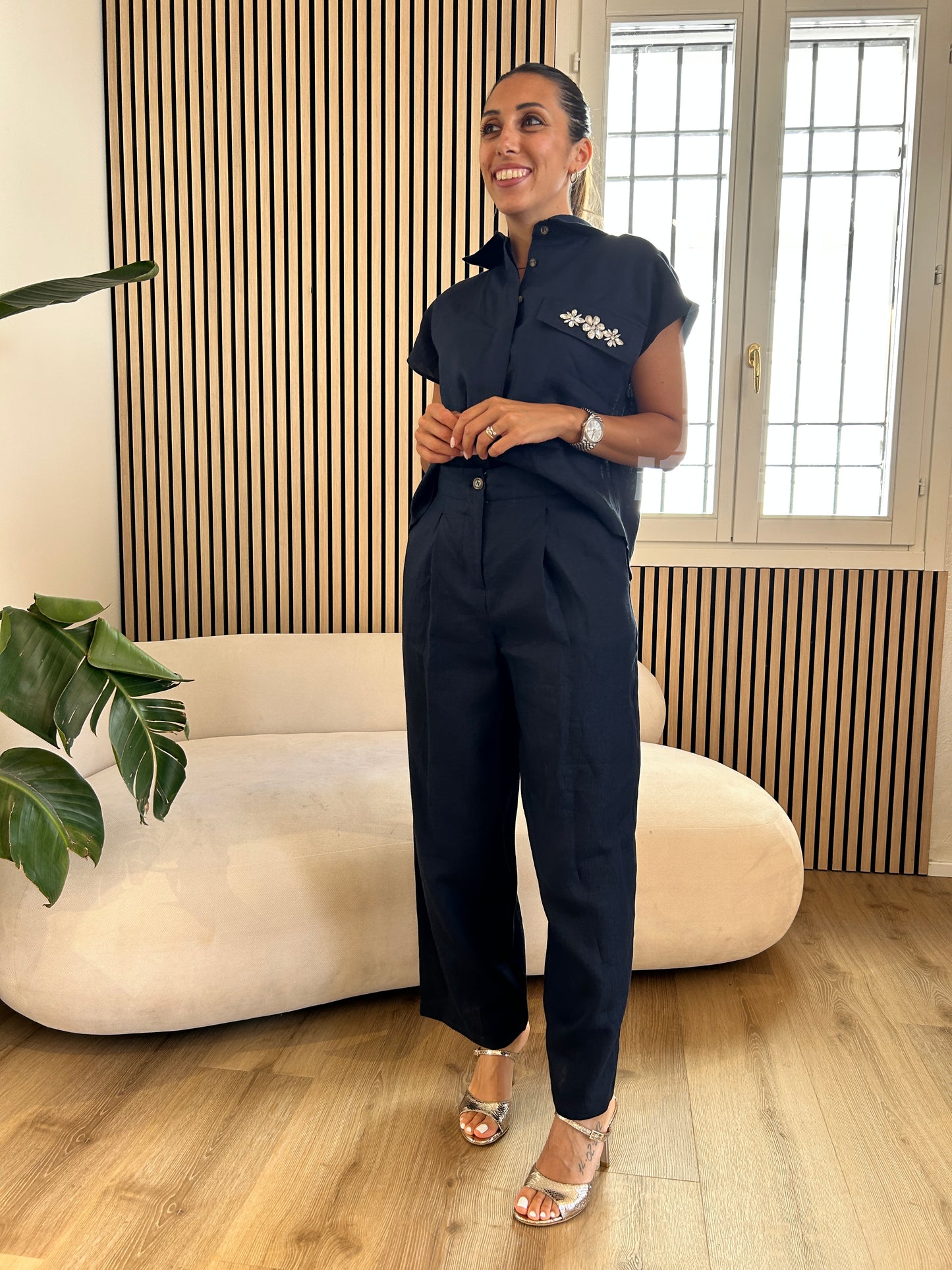 Pantalone blu