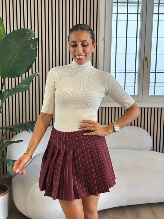 Lupetto motivi coste