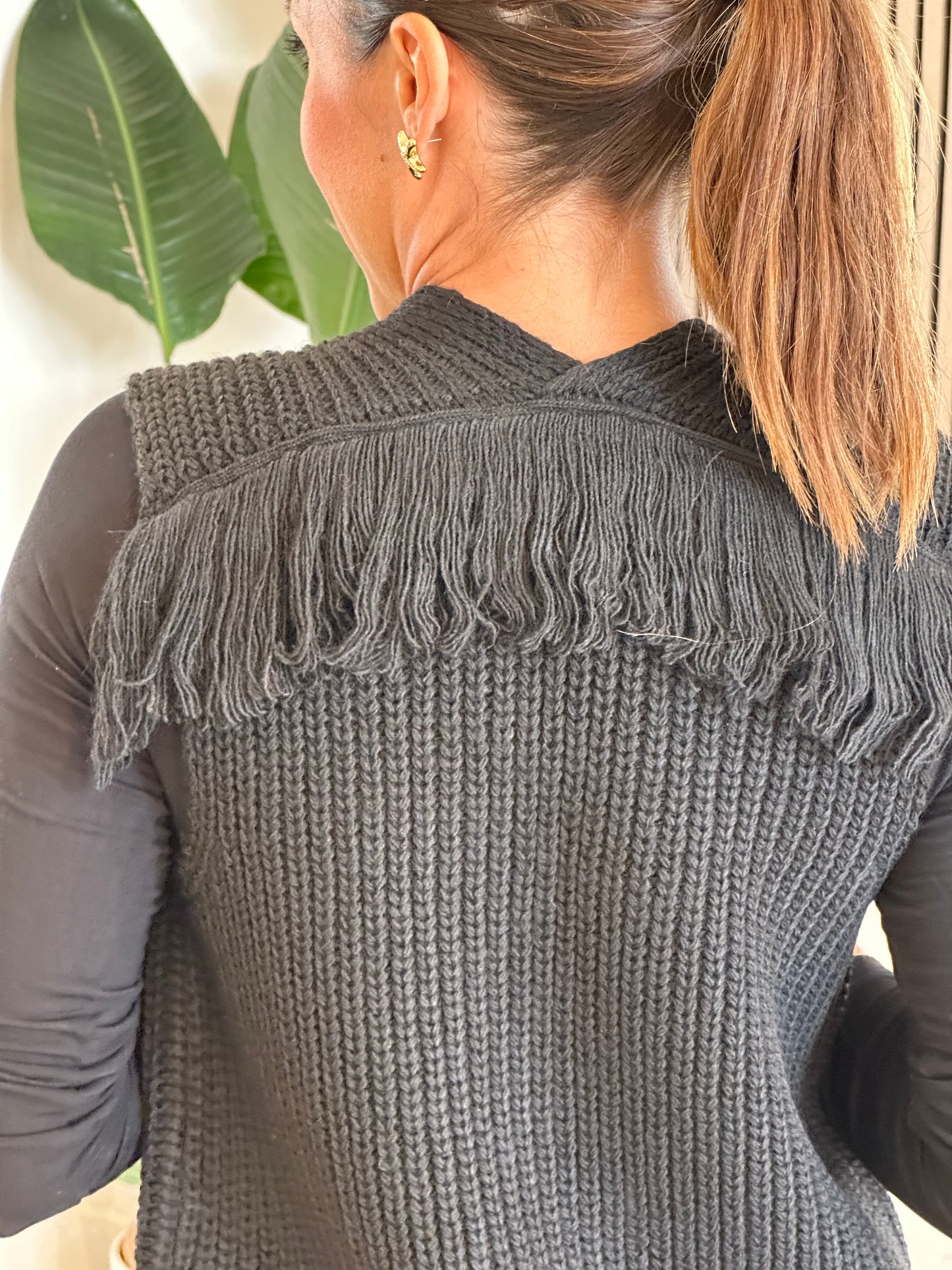 Gilet lavorato a maglia