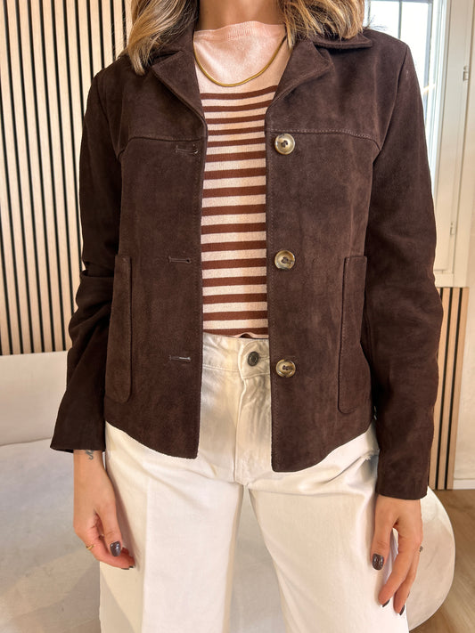 Giacca in Suede