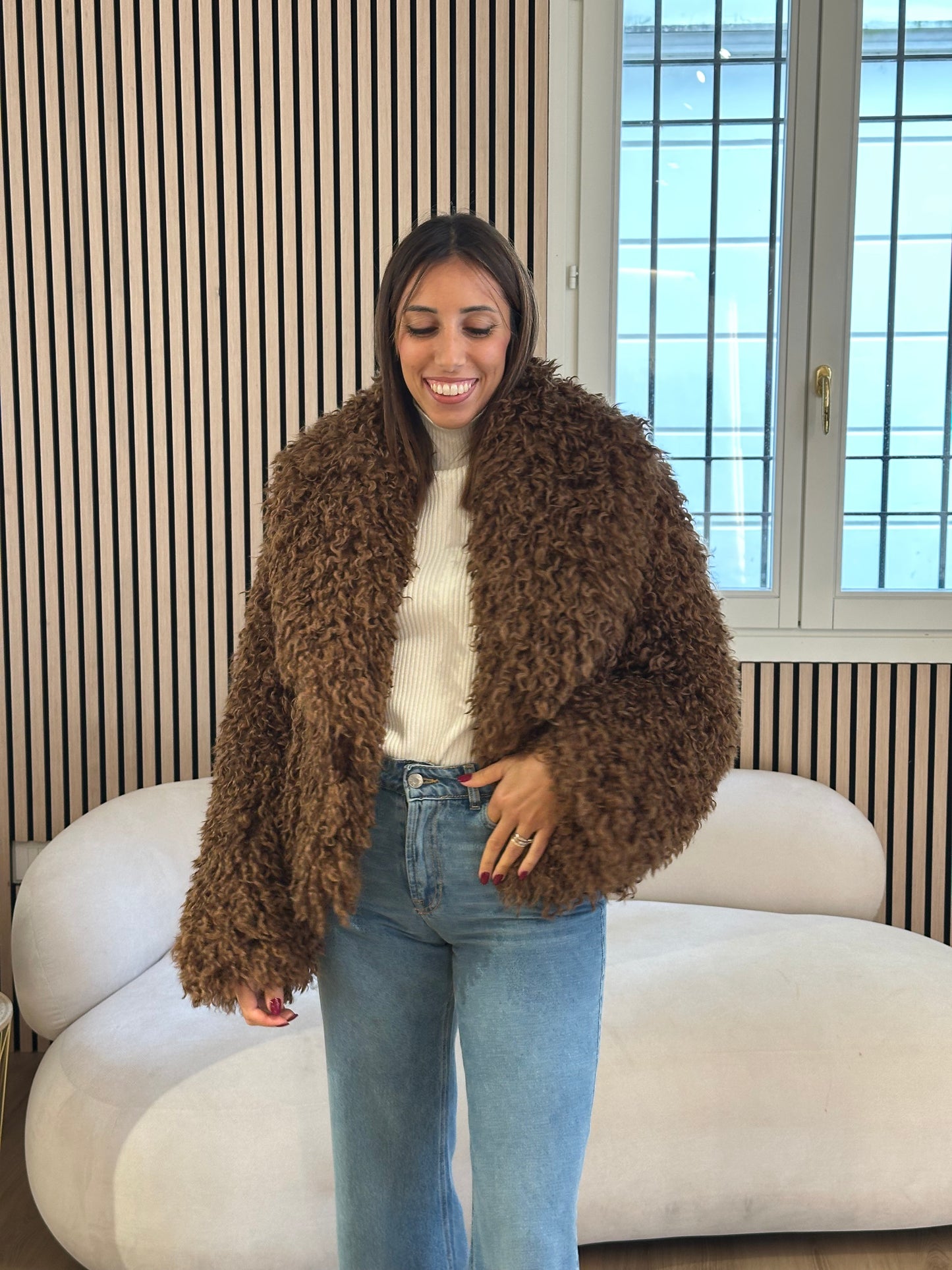 Pellicciotto tabacco