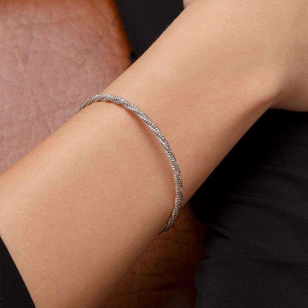 Bangle aperto torchon