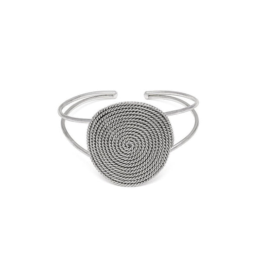 Bracciale fascia spirale torchon