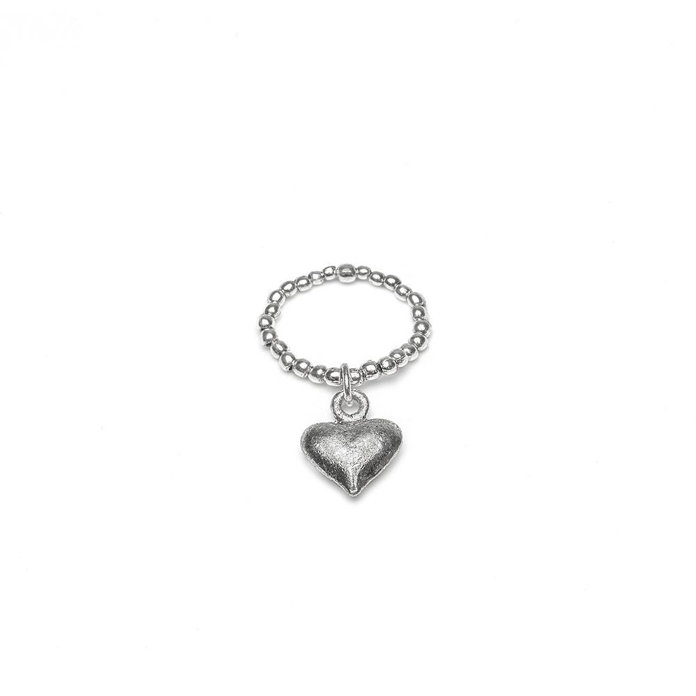 Anello elastico microsfere cuore