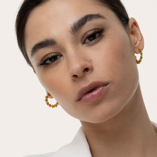 Orecchini c hoop sky