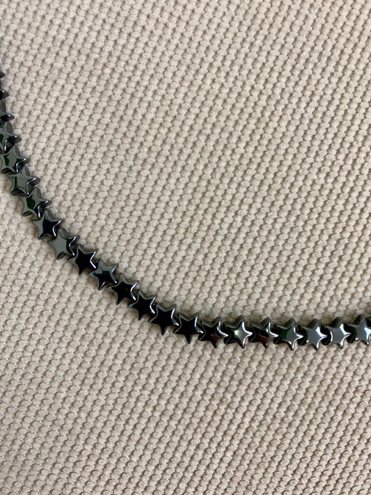 Collana regolabile stella medie bombate
