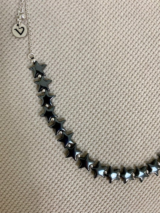 Collana stelle grandi bombate
