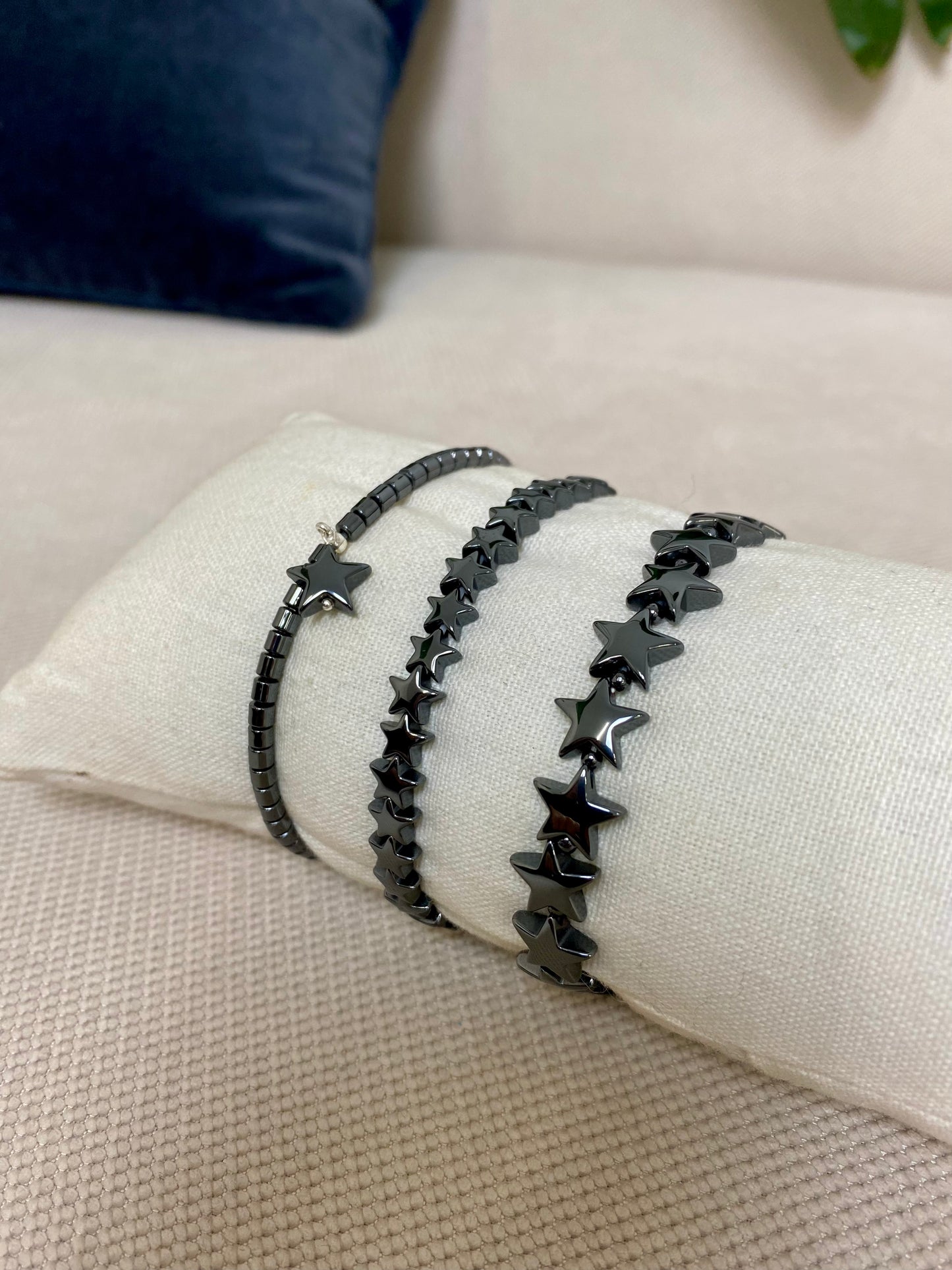 Bracciale elastico stelle medie bombate