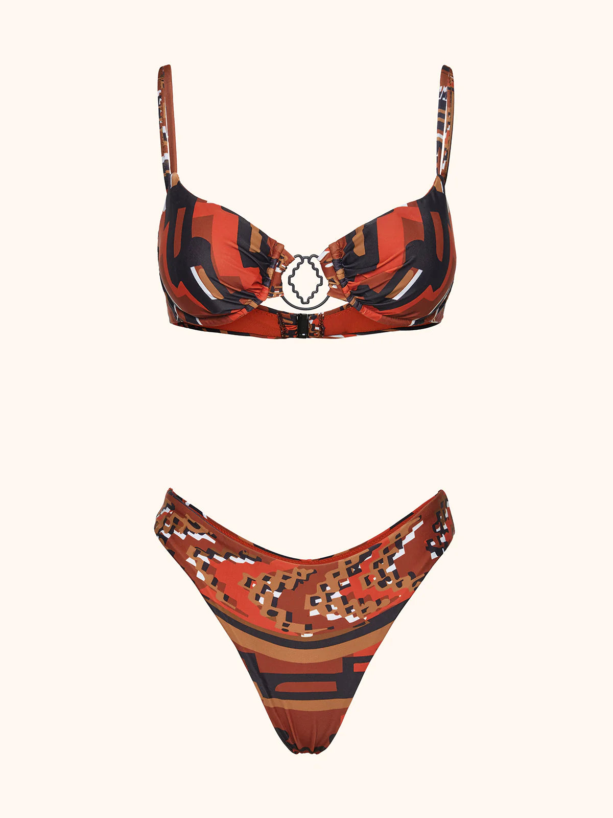 Bikini stampa Safari