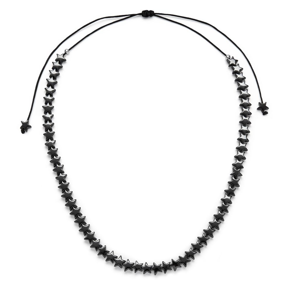 Collana regolabile stella medie bombate