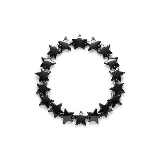 Bracciale elastico stelle grandi bombate