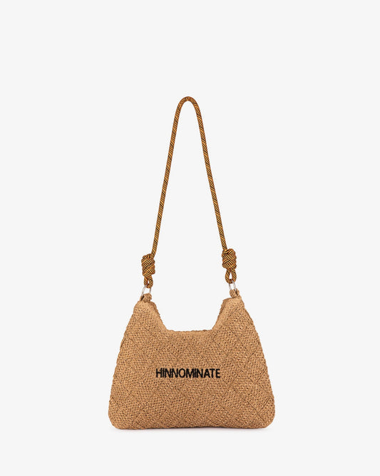 Borsa rafia a tracolla