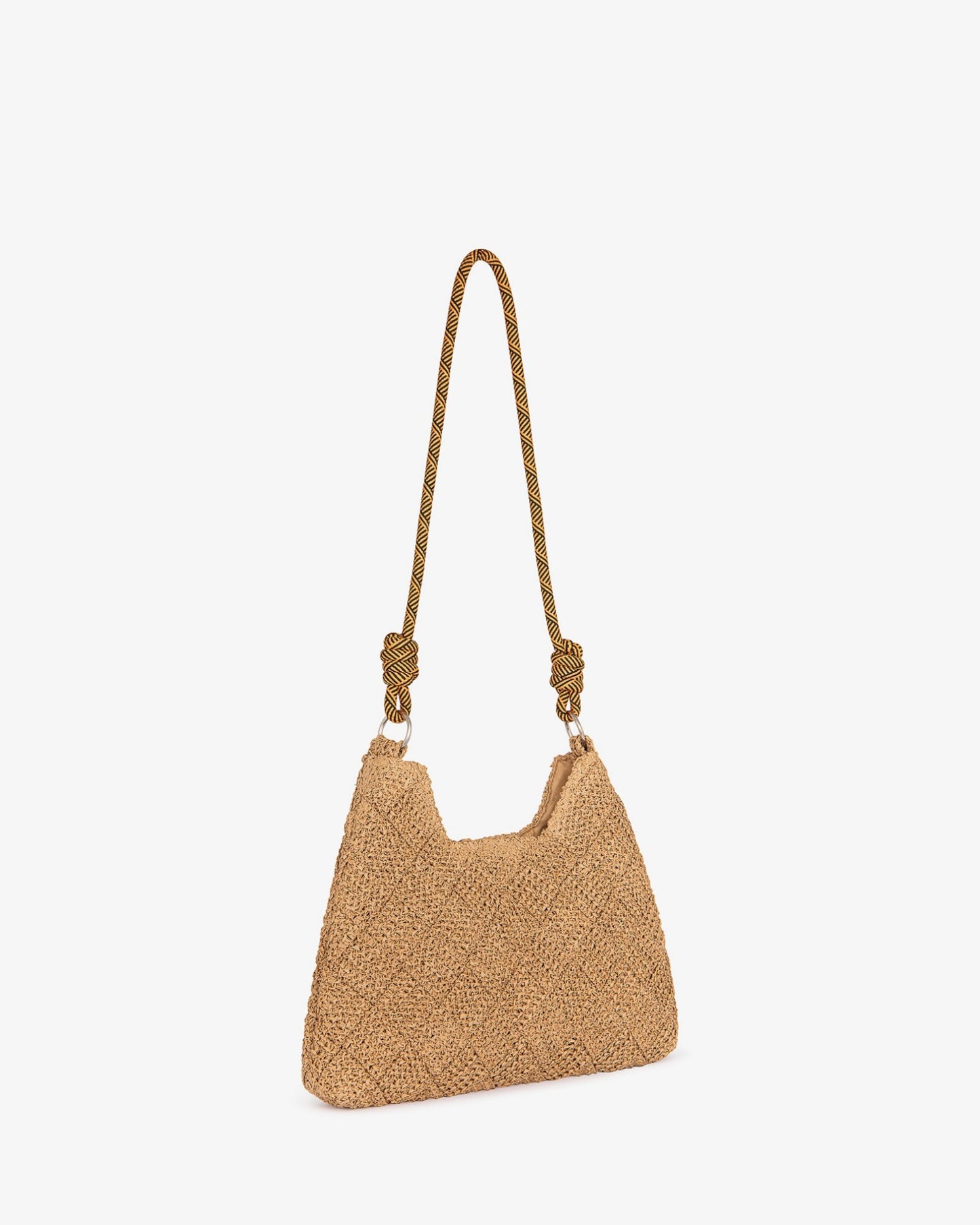 Borsa rafia a tracolla