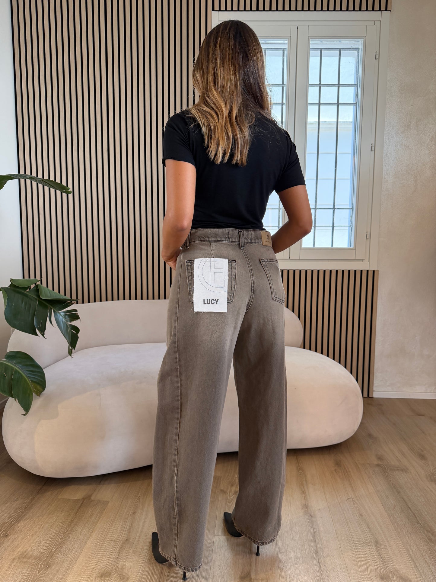 Jeans Lucy denim nero