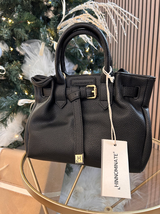 Borsa piccola ecopelle nera