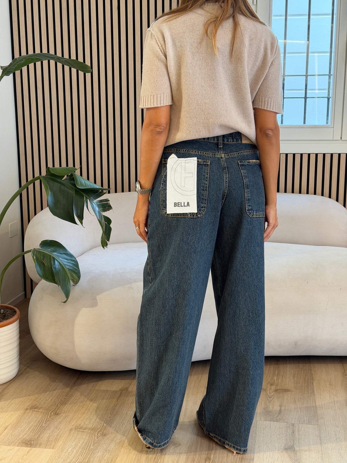 Jeans Bella lavaggio thè scuro