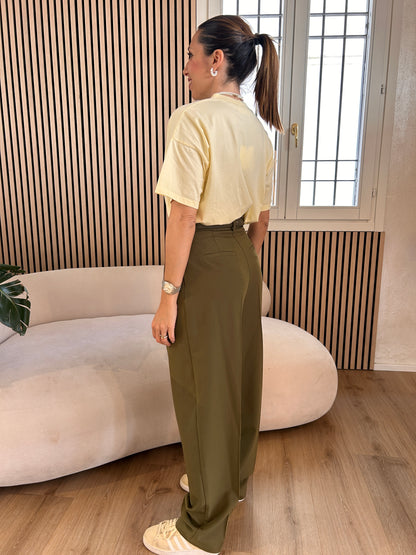 Pantaloni pistacchio