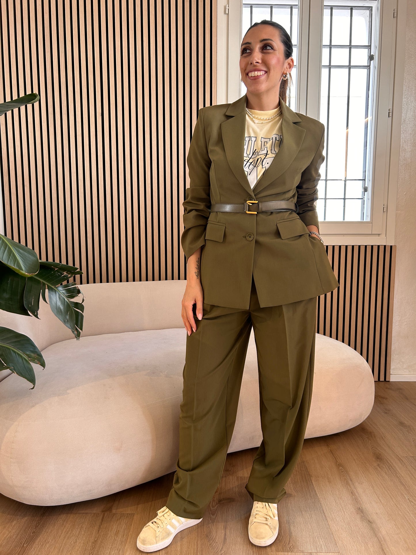 Pantaloni pistacchio