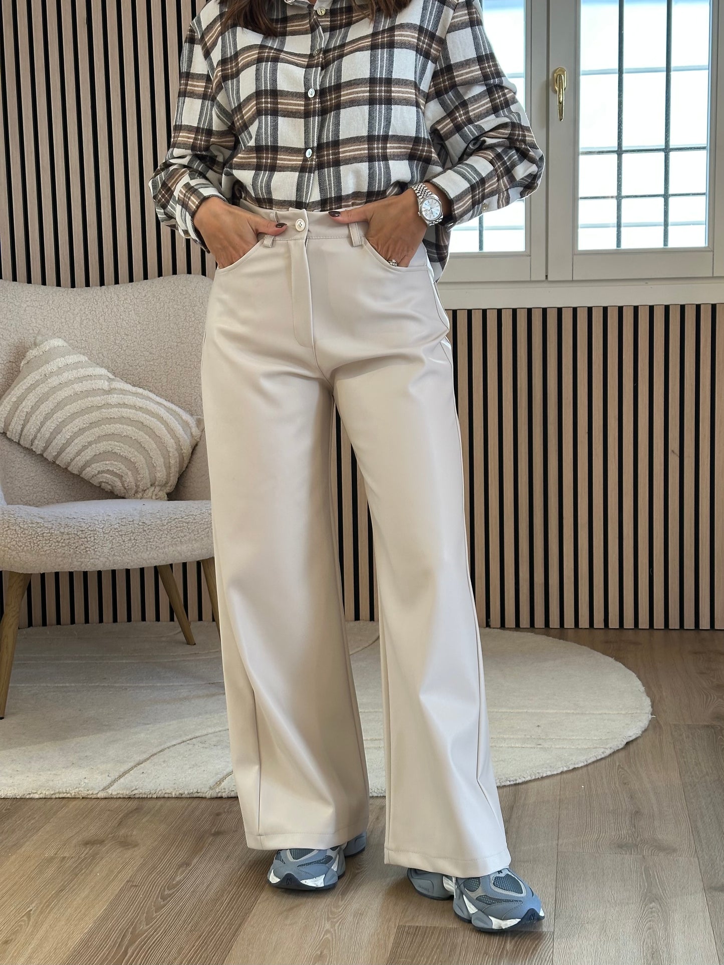 Pantalone ecopelle Giusy