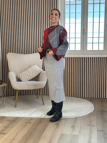 Gonna lunga con cintura