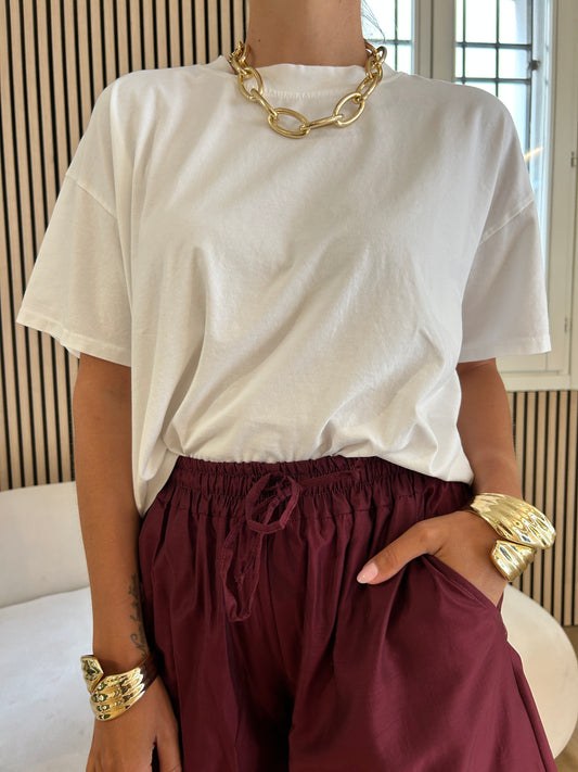 T-shirt scatola bianco ottico